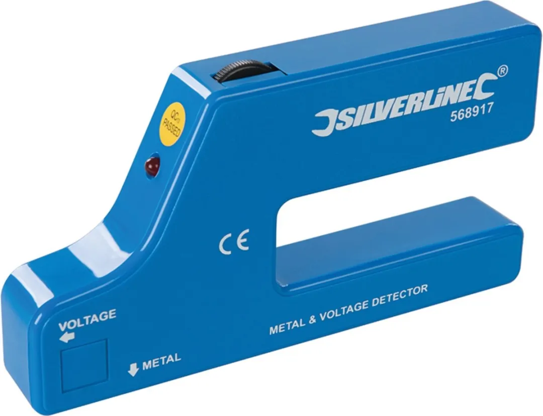 Silverline Metaal en Spanning Detector 9V