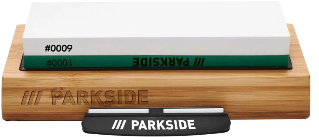 PARKSIDE 2-in-1 Slijpsteen 1000/6000 - met bamboe basis - afbeelding 6 van 6