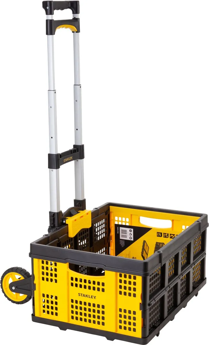 Stanley SXWTD-FT501 Opvouwbare Steekwagen - 60kg - Zwart/Geel - afbeelding 6 van 11