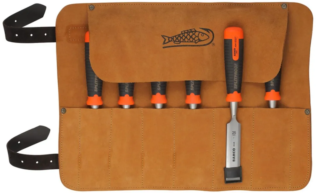 Bahco 434-S6-LR Steekbeitelset ERGO - 6-delig - Hout