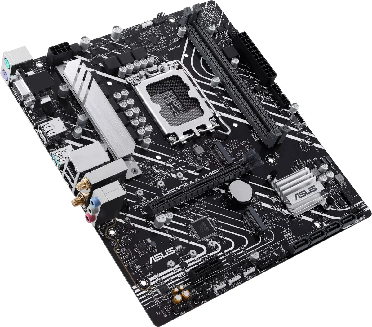 ASUS PRIME H610M-A WIFI Moederbord - Micro-ATX - LGA1700
