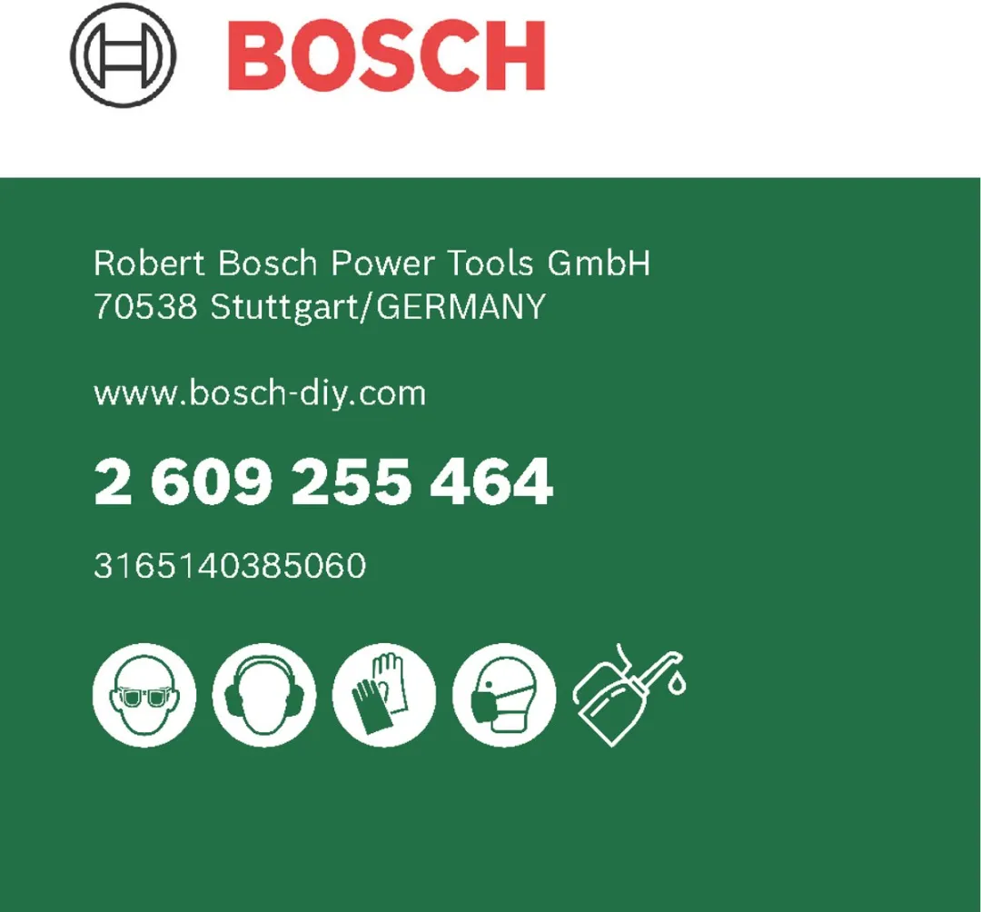 Bosch Glas- en Tegelboren 3mm - 58mm - 2609255464 - afbeelding 2 van 5