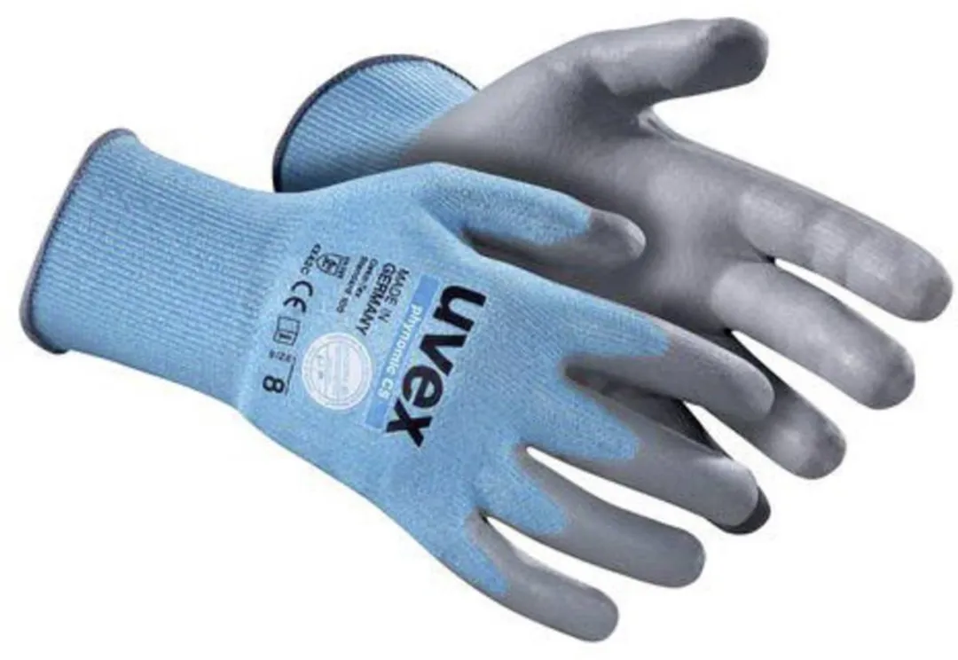 Uvex Phynomic C5 6008110 Snijbeschermingshandschoen - Maat 10 - Blauw/Grijs