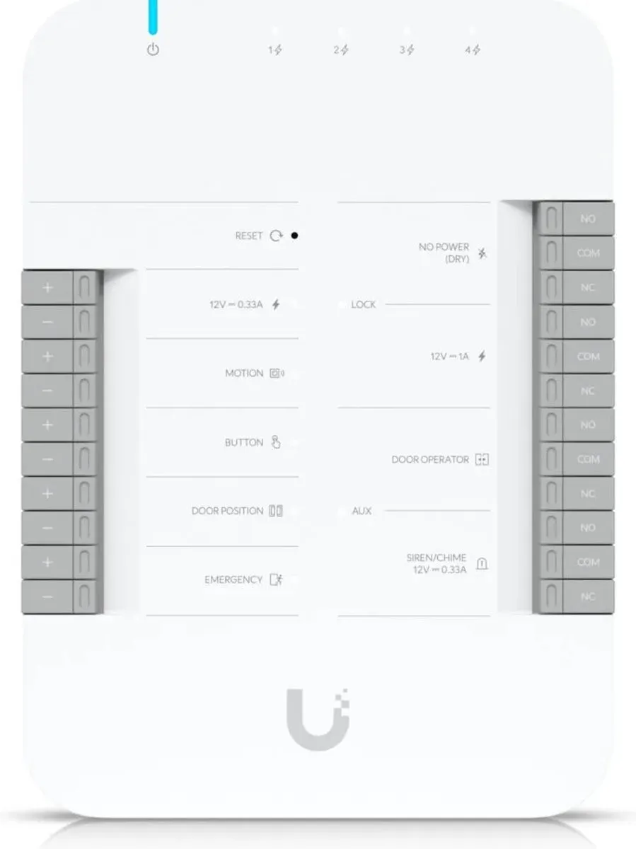 Ubiquiti UniFi Access Hub 1 Deur - Ethernet - Wit