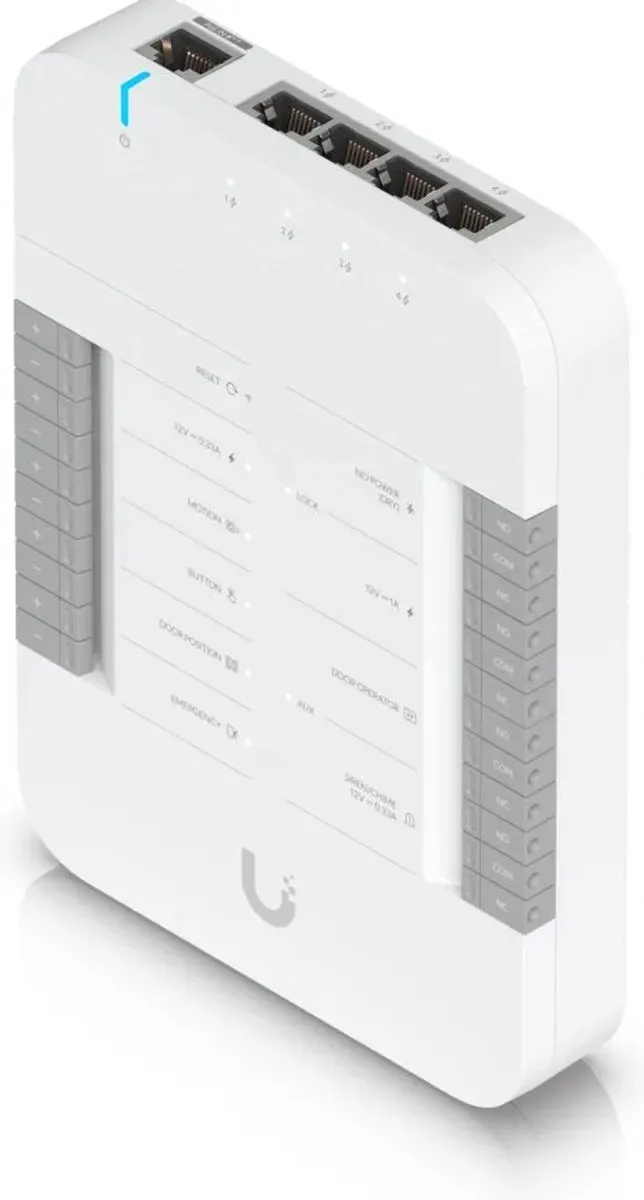 Ubiquiti UniFi Access Hub 1 Deur - Ethernet - Wit