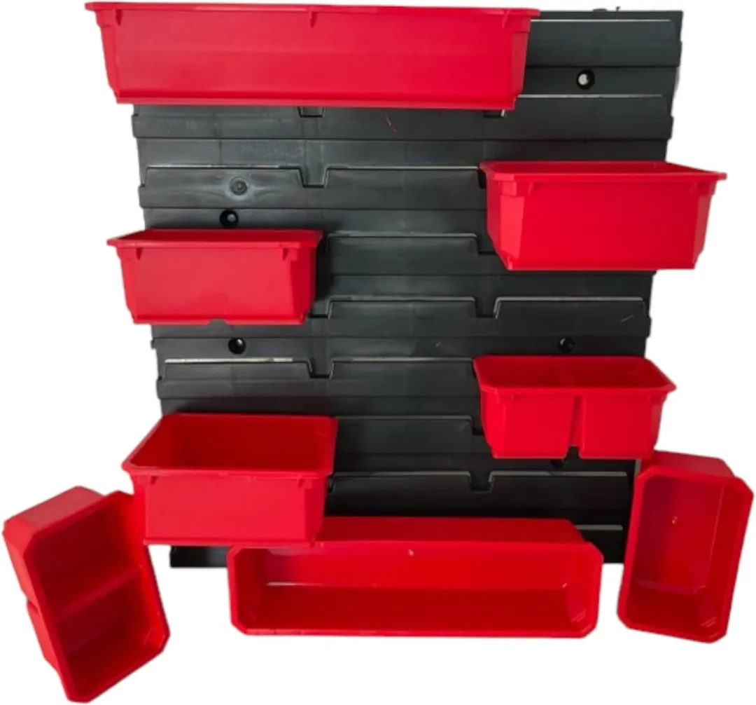 Toolbrothers RHINO Containerset nr. 6 Werkplaatswand - Rood/Zwart - afbeelding 5 van 5