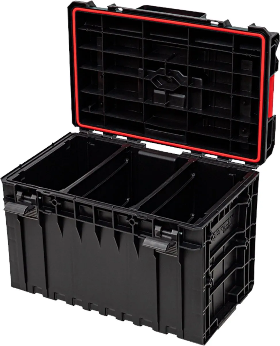 Toolbrothers RHINO XXL Gereedschapskoffer 52L - Rood/Zwart