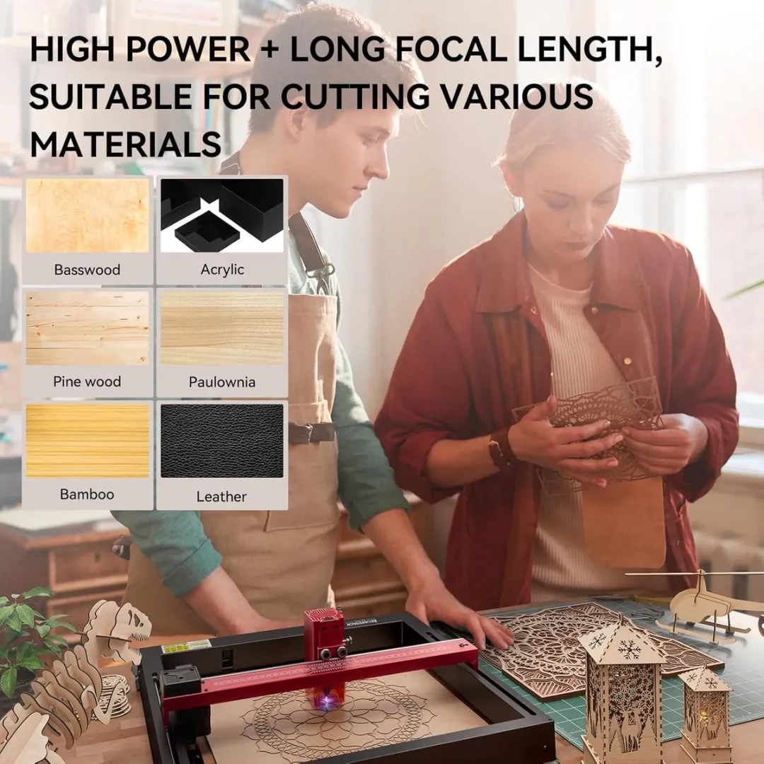ATOMSTACK A6 Pro Ultra Lasergraveermachine 6W - met B3 Kast & Camera