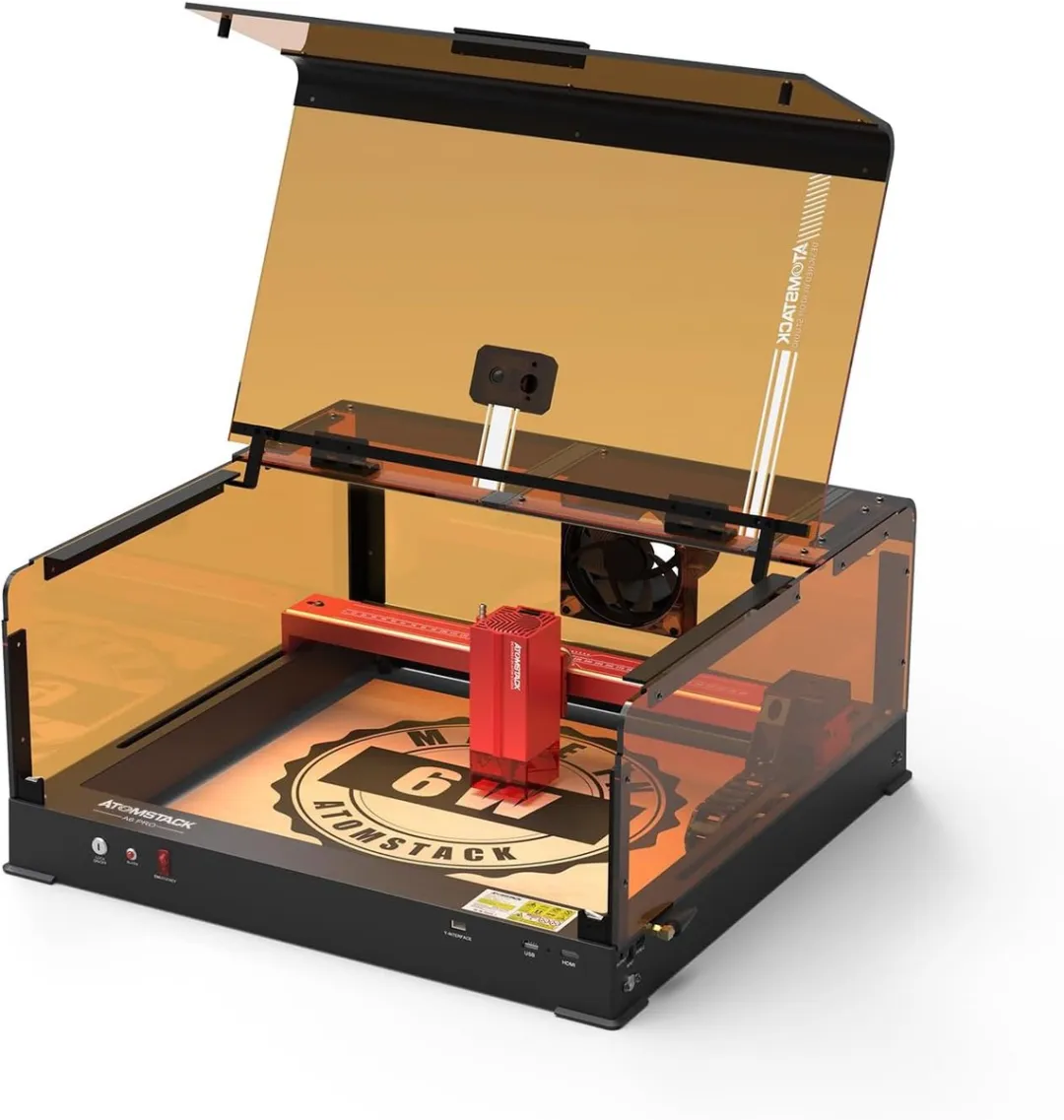 ATOMSTACK A6 Pro Ultra Lasergraveermachine 6W - met B3 Kast & Camera