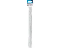 Silverline 731001 Professionele schaallat 30cm - Aluminium