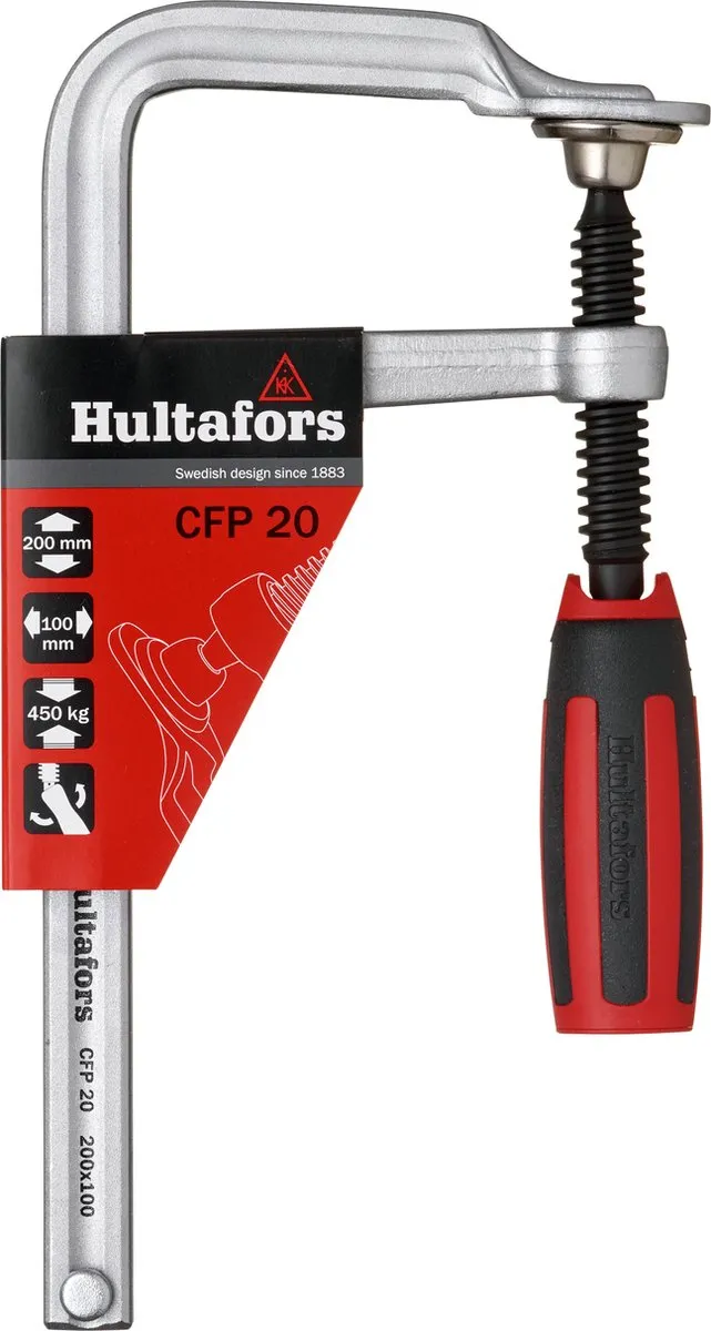 Hultafors CFP 20 Lijmklem - Wit