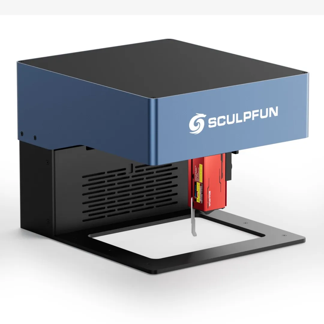 Sculpfun iCube Pro Max 10W Laser Graveermachine 120x120mm - Blauw