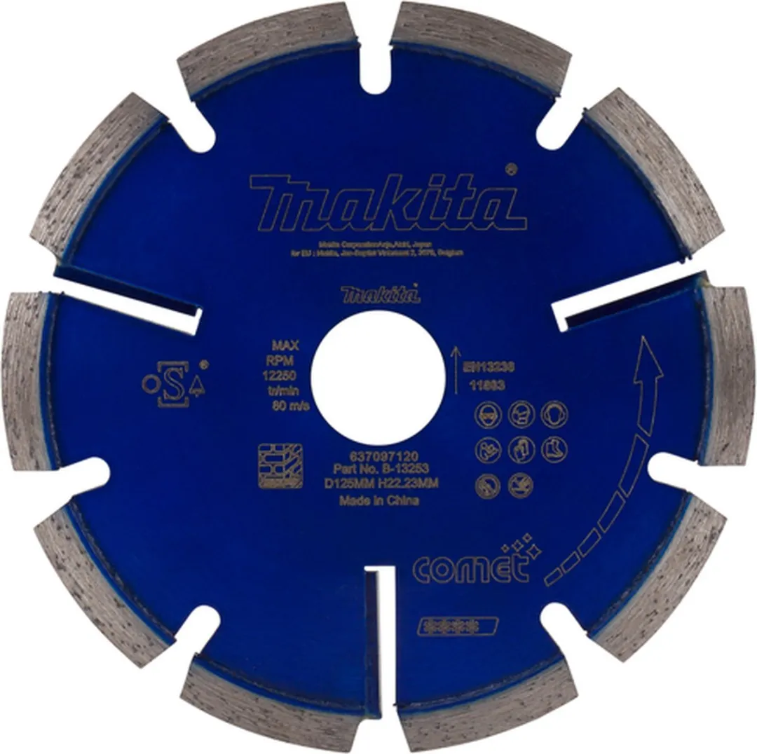 Makita B-13253 Diamant Voegschijf 125mm - Blauw
