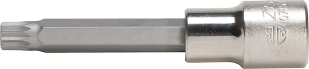 Würth 1/2" Dopsleutel XZN M8x100 Veeltand - Zilver