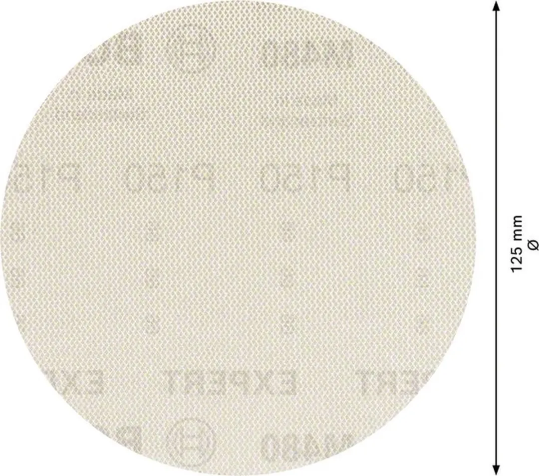Bosch Professional Expert M480 Schuurnet 125mm - 50 Stuks - afbeelding 2 van 2