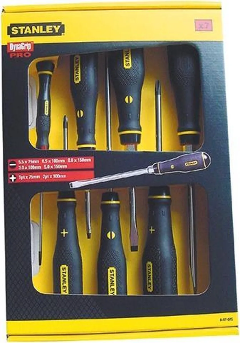 Wolfcraft Bit-box Kruiskop PH 1-3 - 7-delig - 2976000