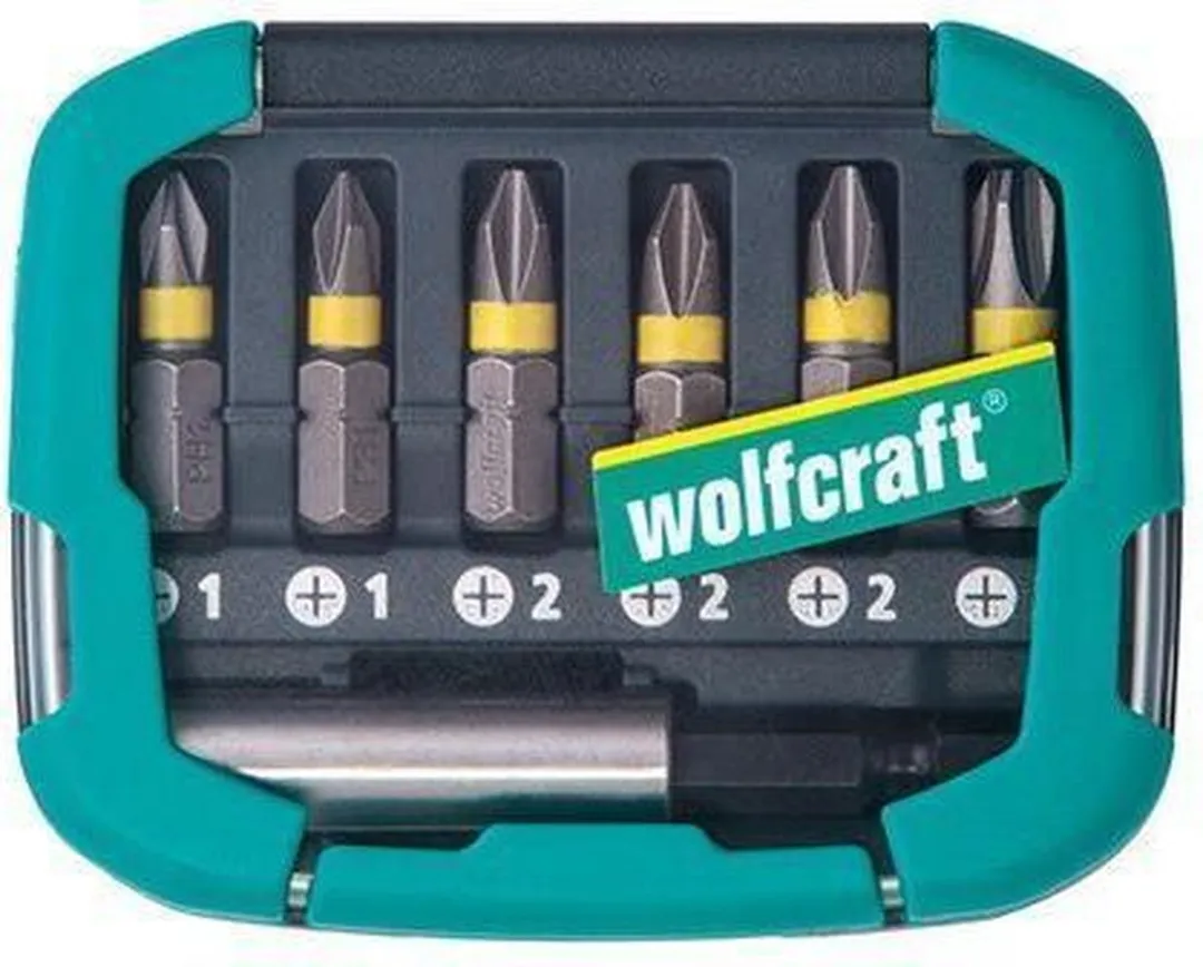 Wolfcraft Bit-box Kruiskop PH 1-3