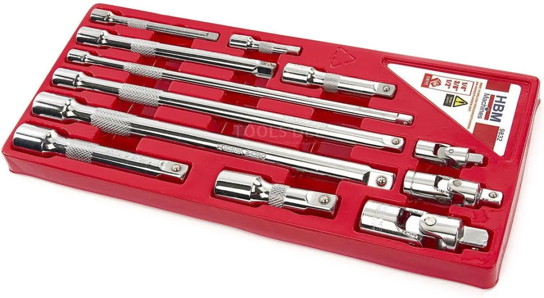 HBM 12-delige Verlengstukken & Kniestukken Set
