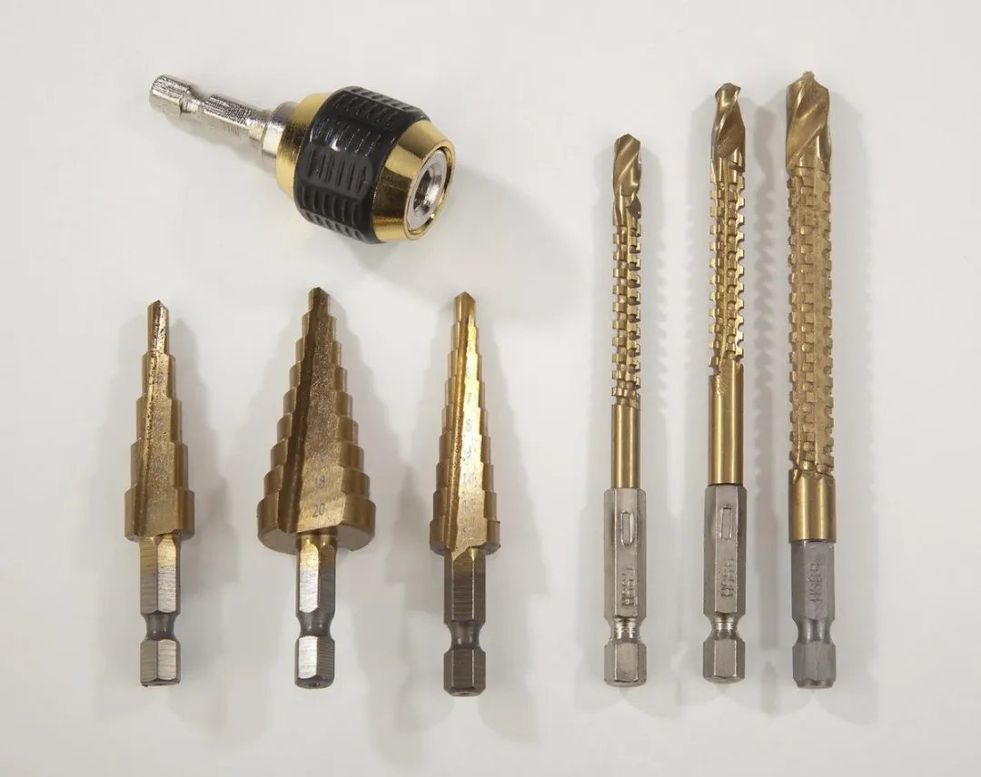 Westfalia Titanium Trap- en Freesboren Set 7-delig