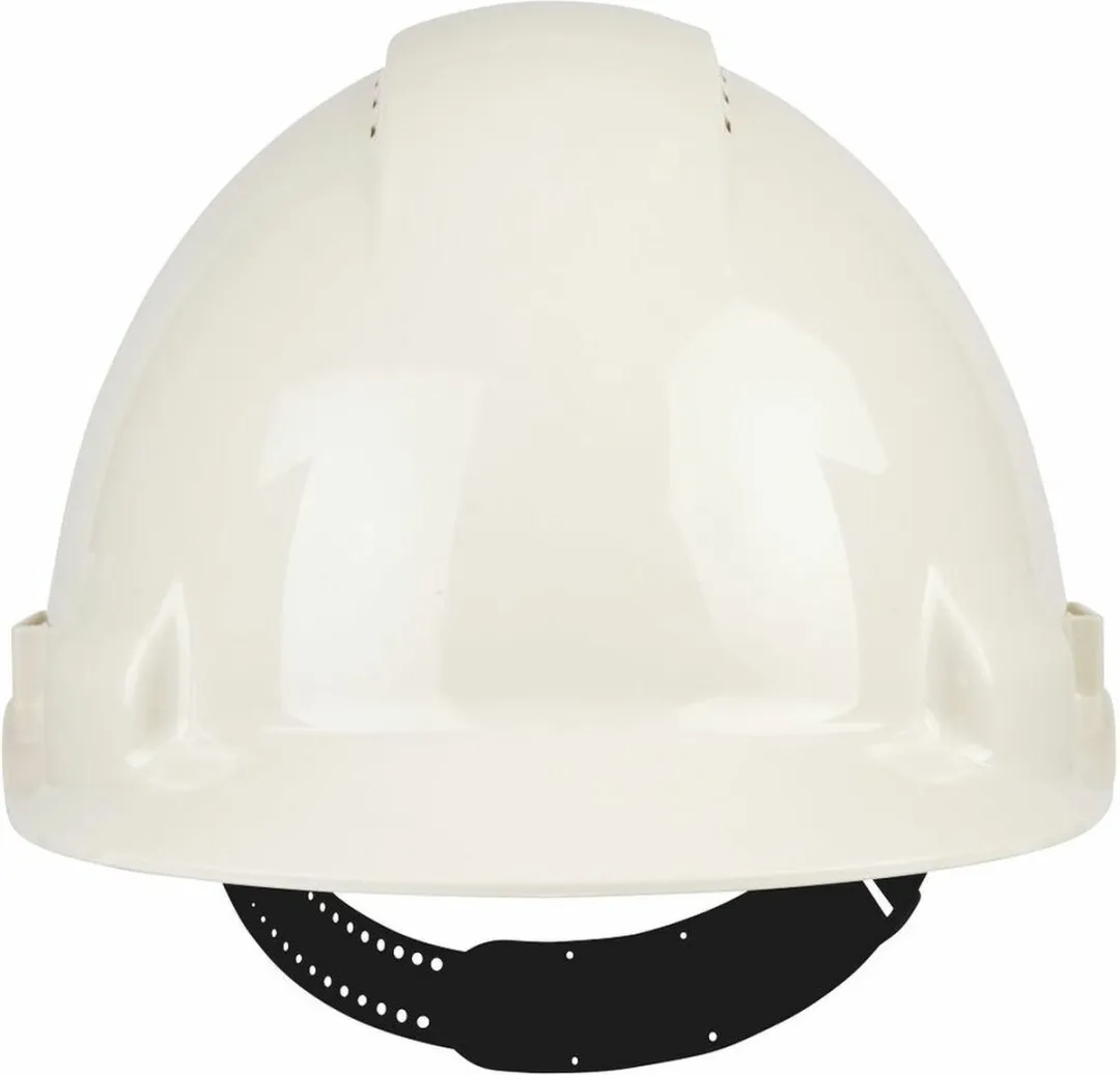 3M G22CVI Veiligheidshelm - Lederen zweetband - 54-62cm - Wit