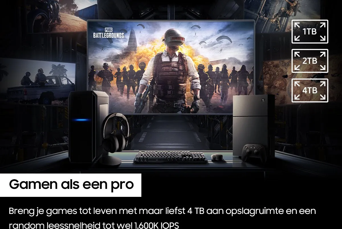 Samsung 990 PRO MZ-V9P4T0BW SSD - 4TB