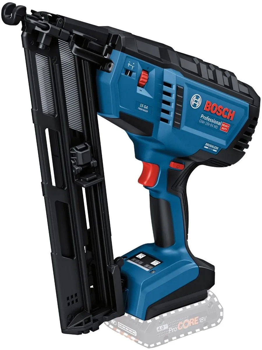 Bosch Professional GNH 18V-64 MD Accu Afwerktacker 15Ga
