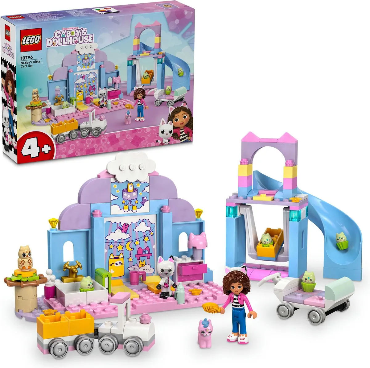 LEGO Gabby's Poppenhuis Kittendagverblijf 10796 - 165 Stukken