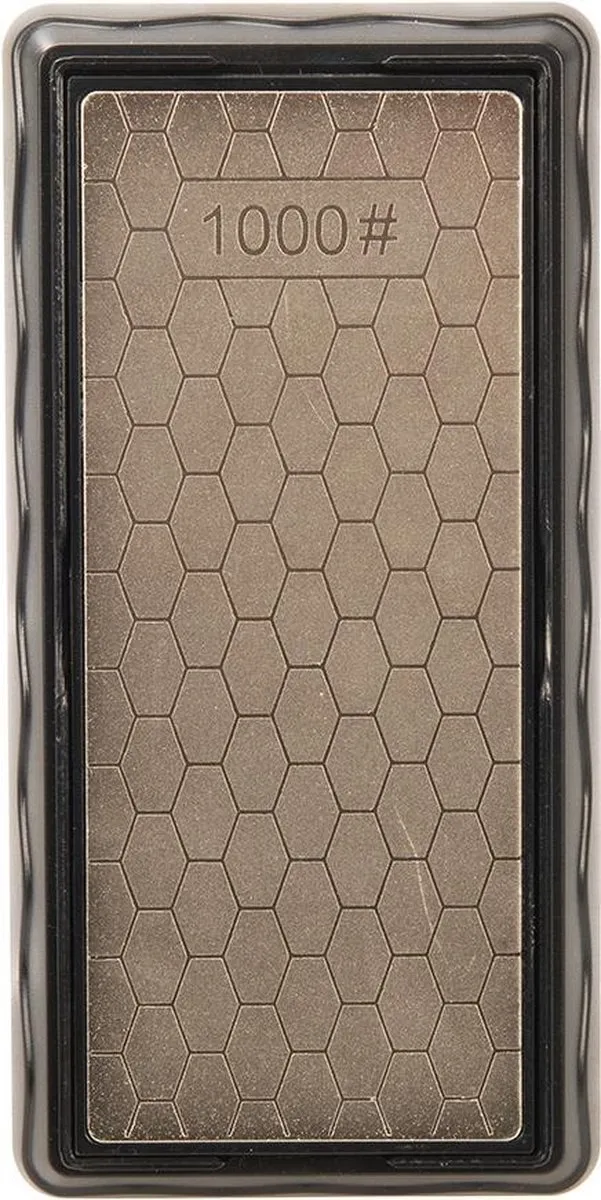 Silverline 285829 Diamantslijpsteen Dubbelzijdig 400/1000 - 90x180x34mm