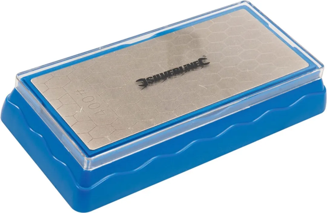 Silverline 285829 Diamantslijpsteen Dubbelzijdig 400/1000 - 90x180x34mm