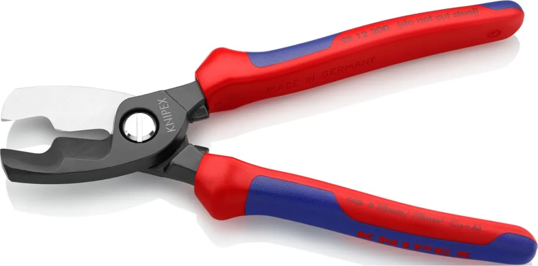 Knipex 95 12 200 Kabelschaar - Ø 20mm-70mm²