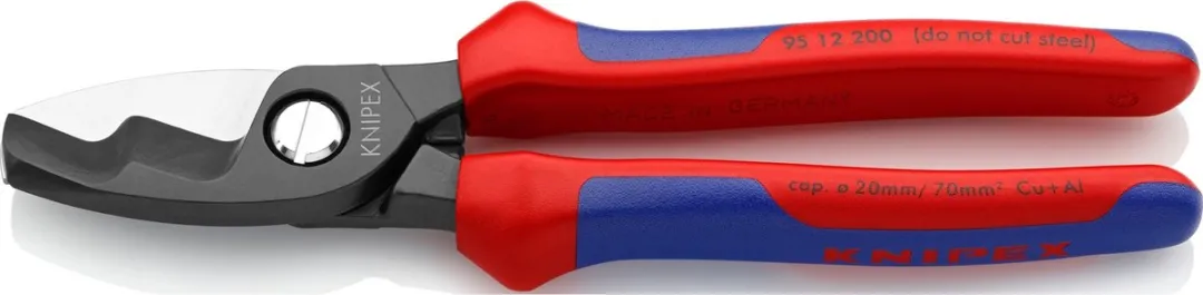 Knipex 95 12 200 Kabelschaar - Ø 20mm-70mm²