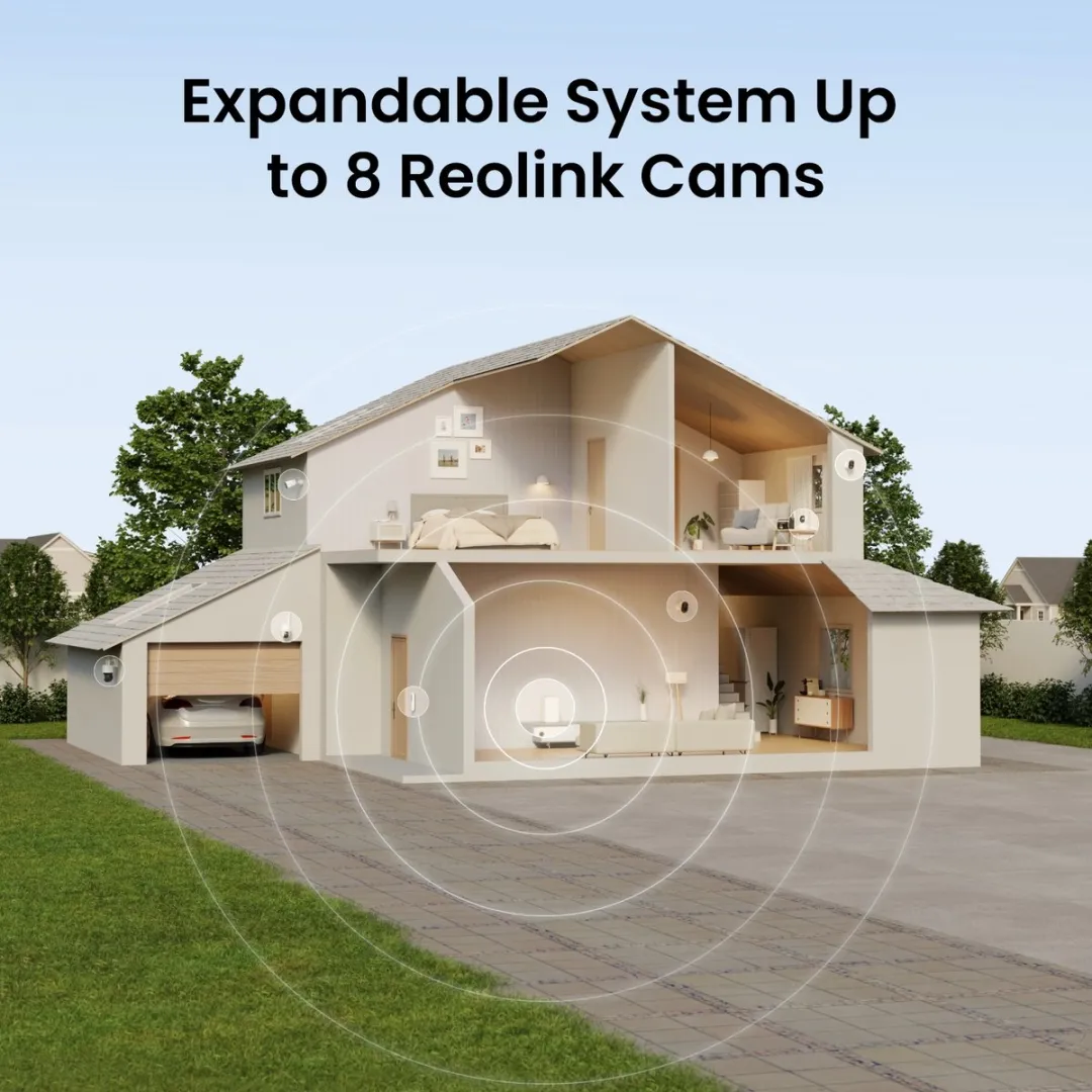 Reolink HomeHub Draadloos Beveiligingscentrum - 64GB Wit