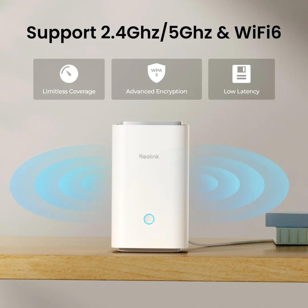 Reolink HomeHub Draadloos Beveiligingscentrum - 64GB Wit