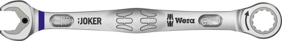 Wera Joker Steek-/ringratelsleutel 7/16" x 165mm