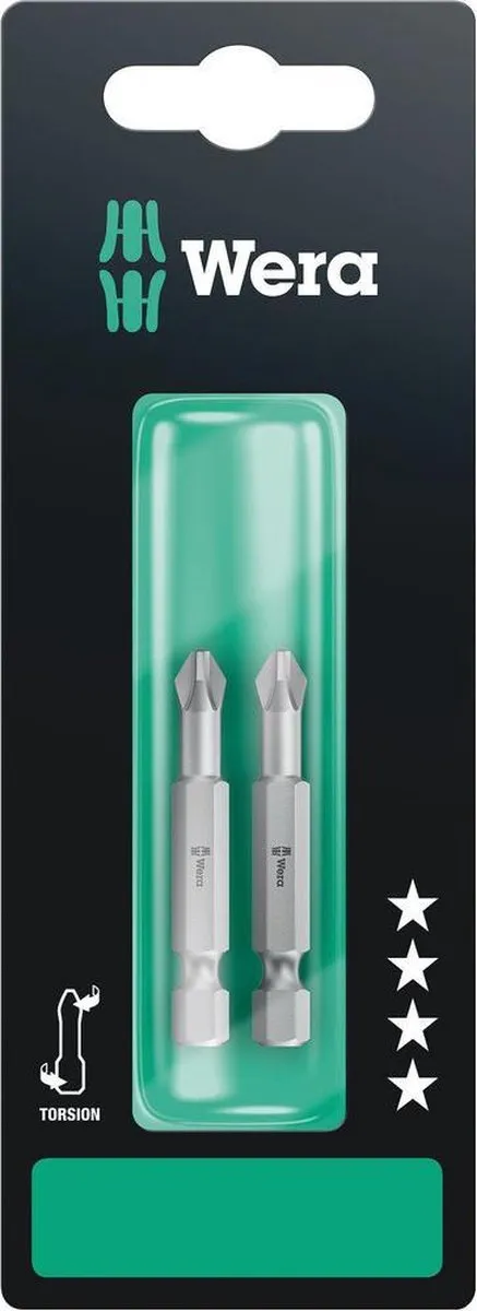 Wera 851/4 TZ SB Kruisbit PH 1 - 2 Stuks