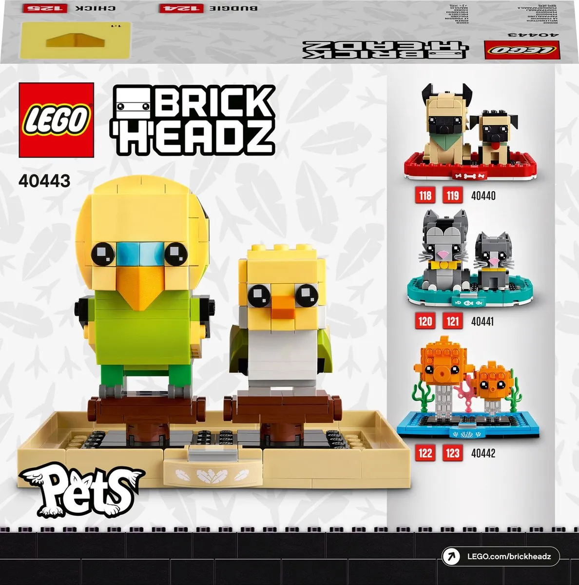 LEGO BrickHeadz Parkiet 40443