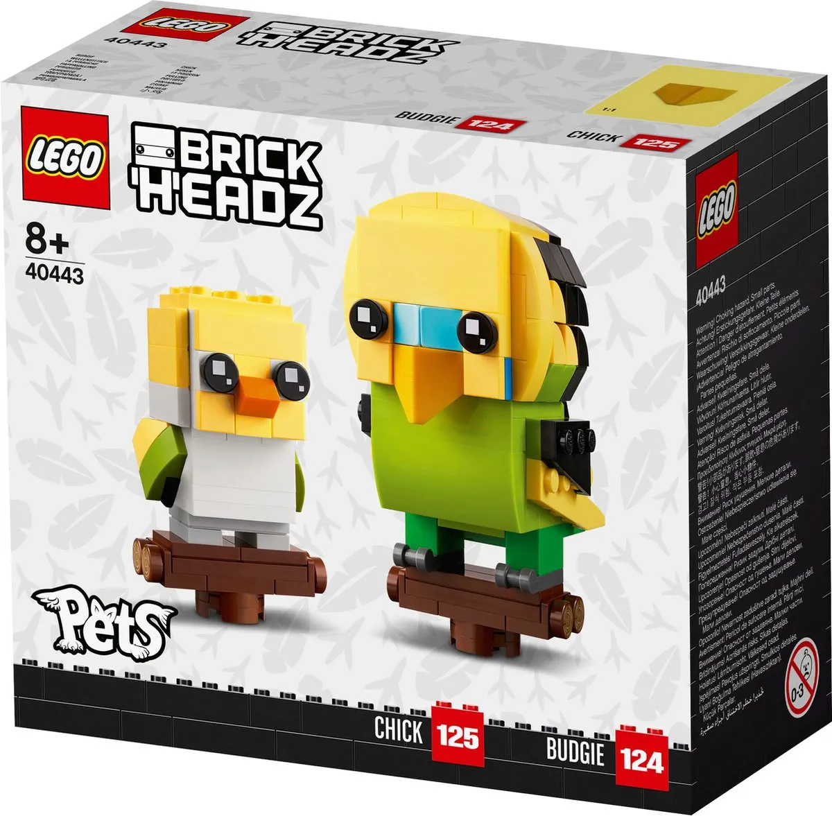 LEGO BrickHeadz Parkiet 40443 - afbeelding 6 van 6