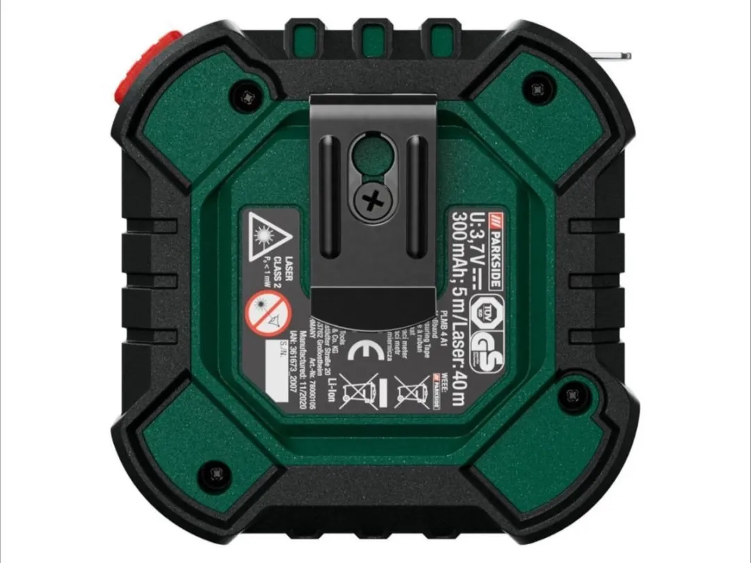 PARKSIDE Laser-afstandsmeter 50m - met rolmeetfunctie