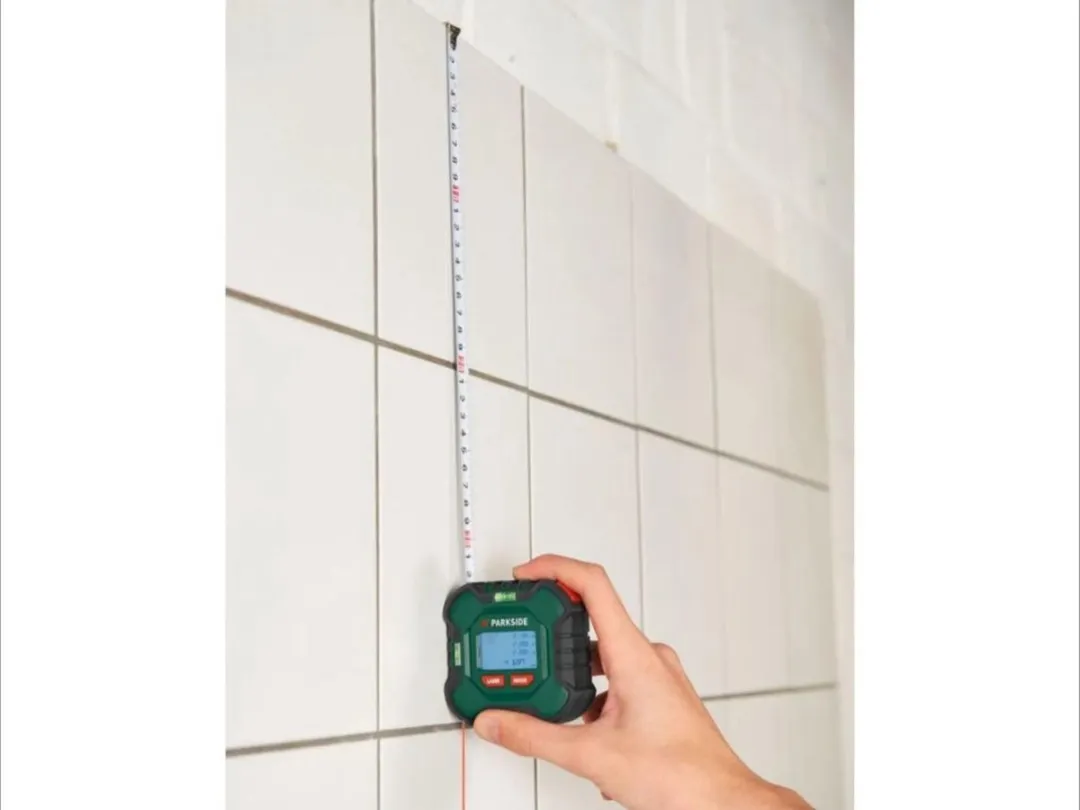 PARKSIDE Laser-afstandsmeter 50m - met rolmeetfunctie