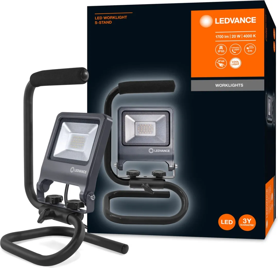 LEDVANCE WORKLIGHTS S-STAND AC335700155 - 20W Koelwit - afbeelding 3 van 6