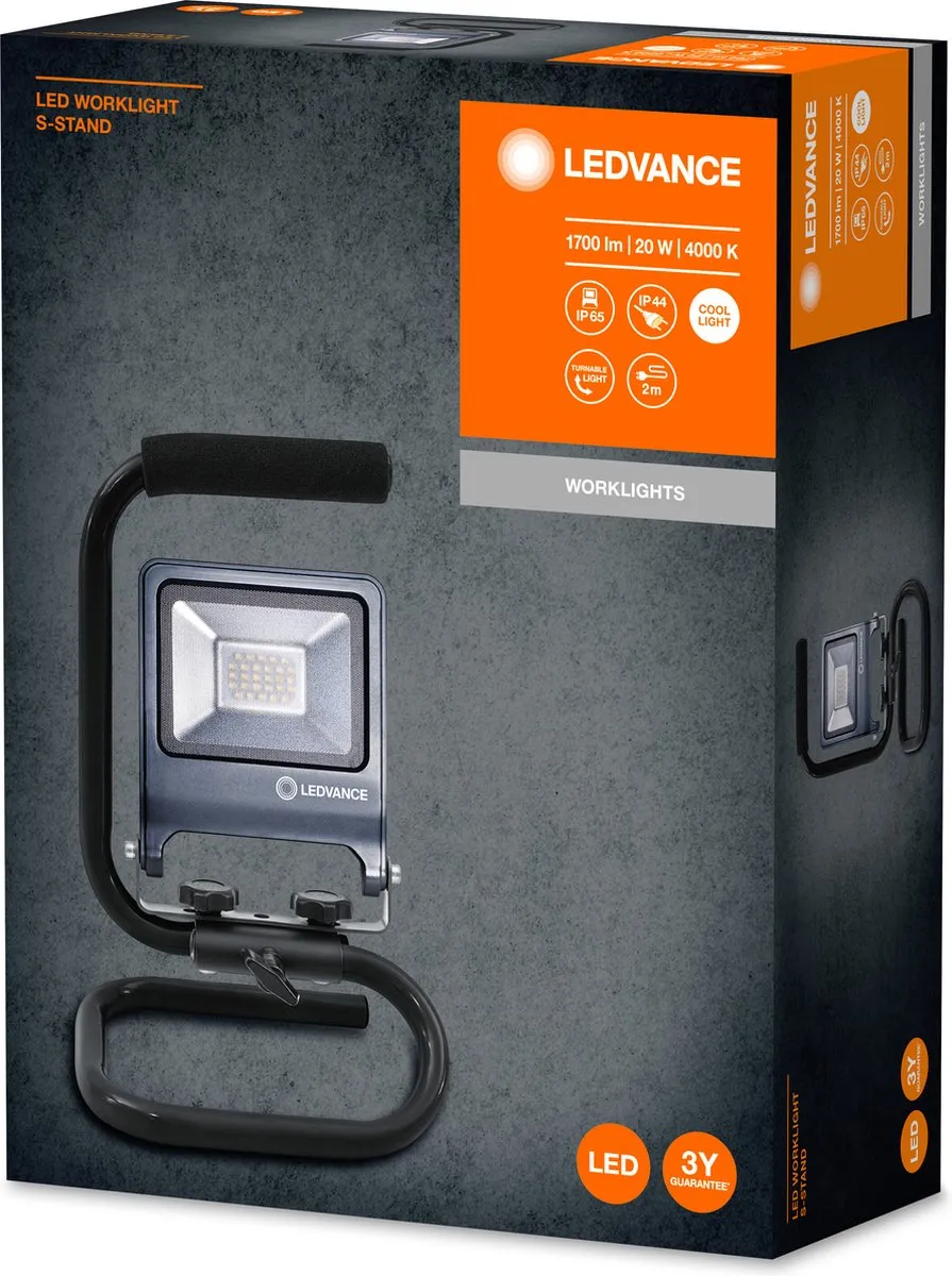 LEDVANCE WORKLIGHTS S-STAND AC335700155 - 20W Koelwit - afbeelding 6 van 6