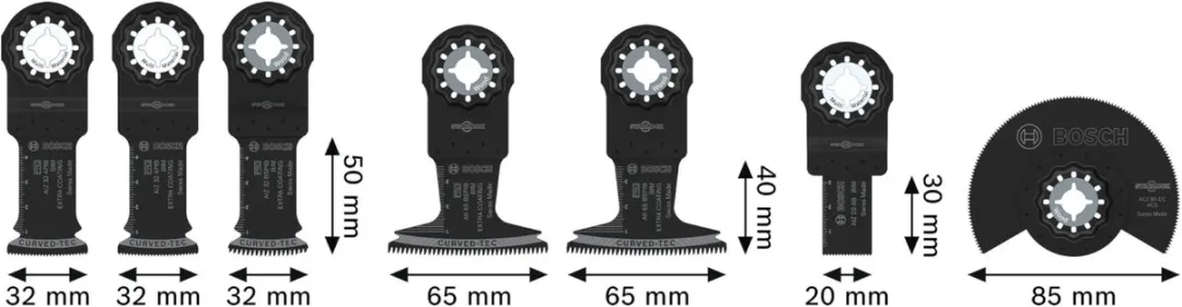 Bosch Professional Starlock Multitool Houtset 7-delig 2608669097