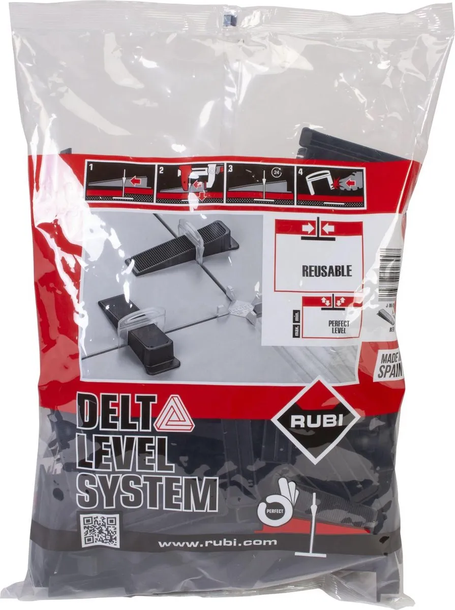 Rubi Delta Leveling Systeem Clips 11-20mm