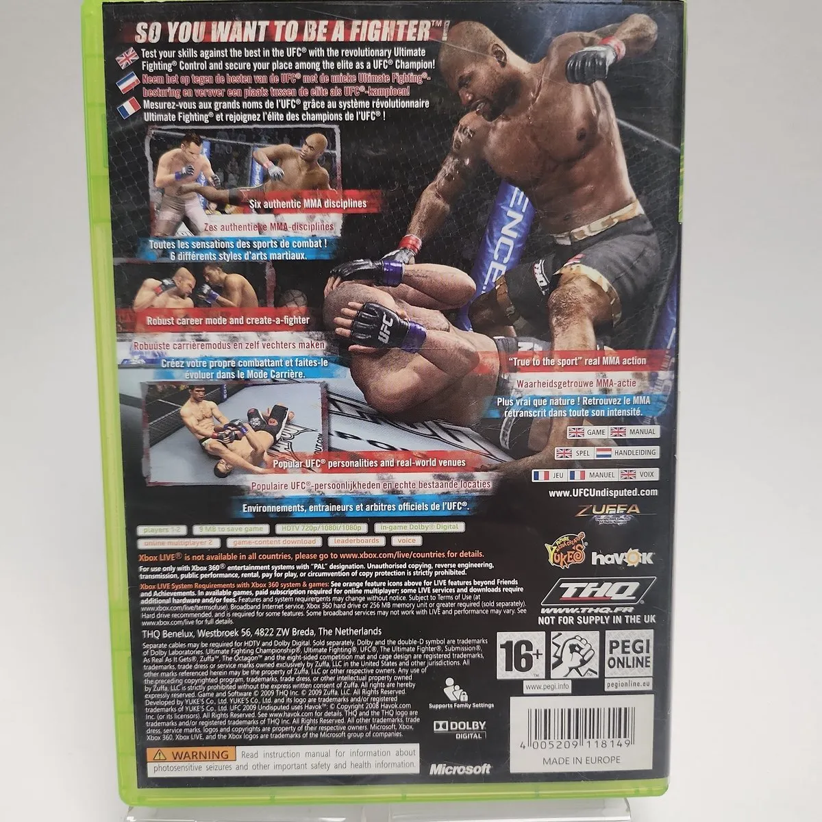 EA UFC 2009 Classics Edition