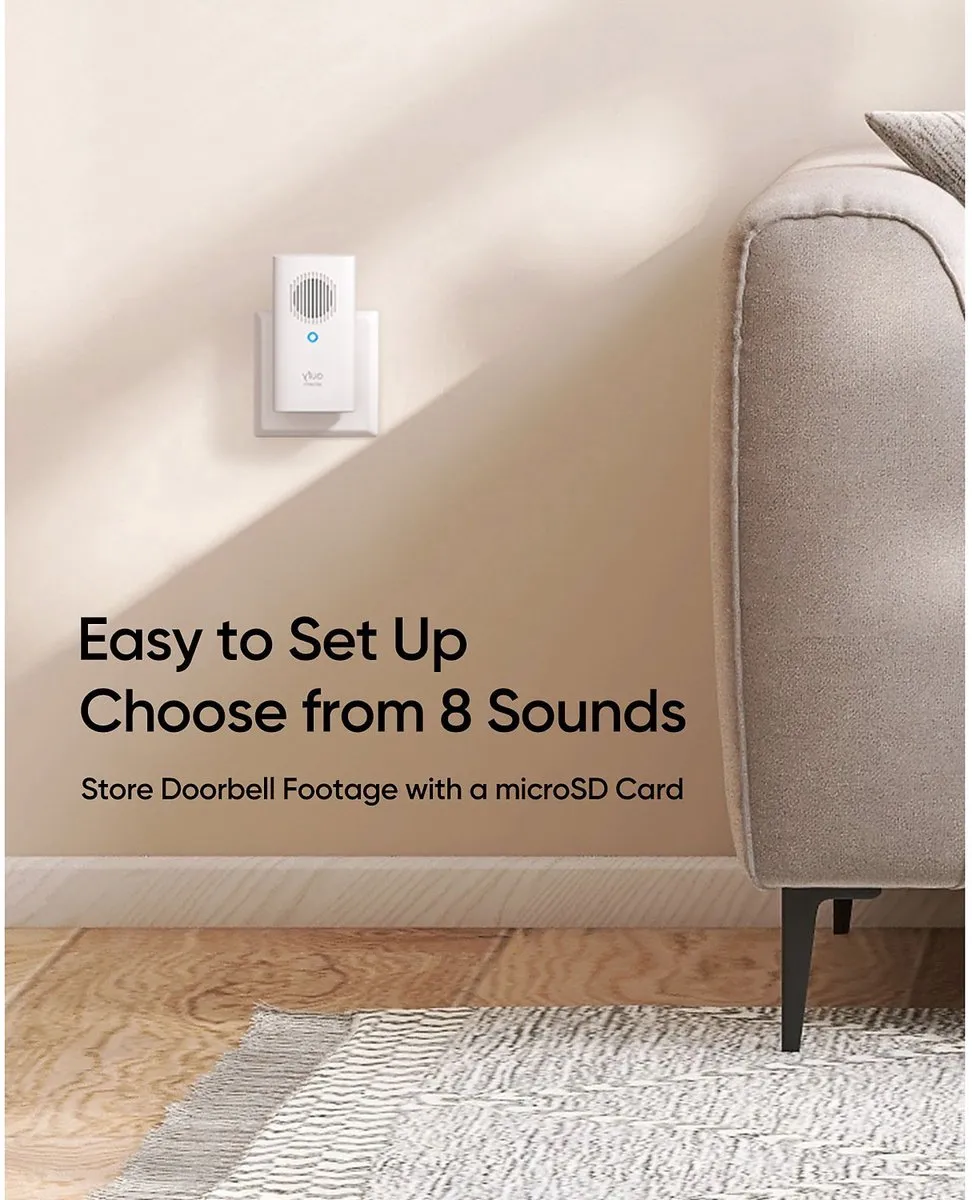 Eufy Video Doorbell C31 Bundel - 4 Ontvangers + 2 Chime