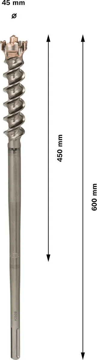Bosch Professional SDS max-9 Boor 45mm - Beton - MPN 1618596455
