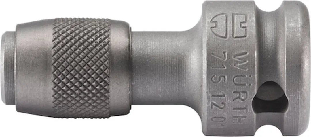 Würth Adapter 3/8" Met Snelwisselknop 1/4"