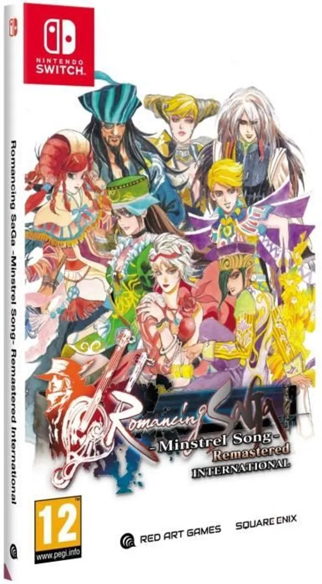 Square Enix Romancing SaGa Minstrel Song Remastered - Switch