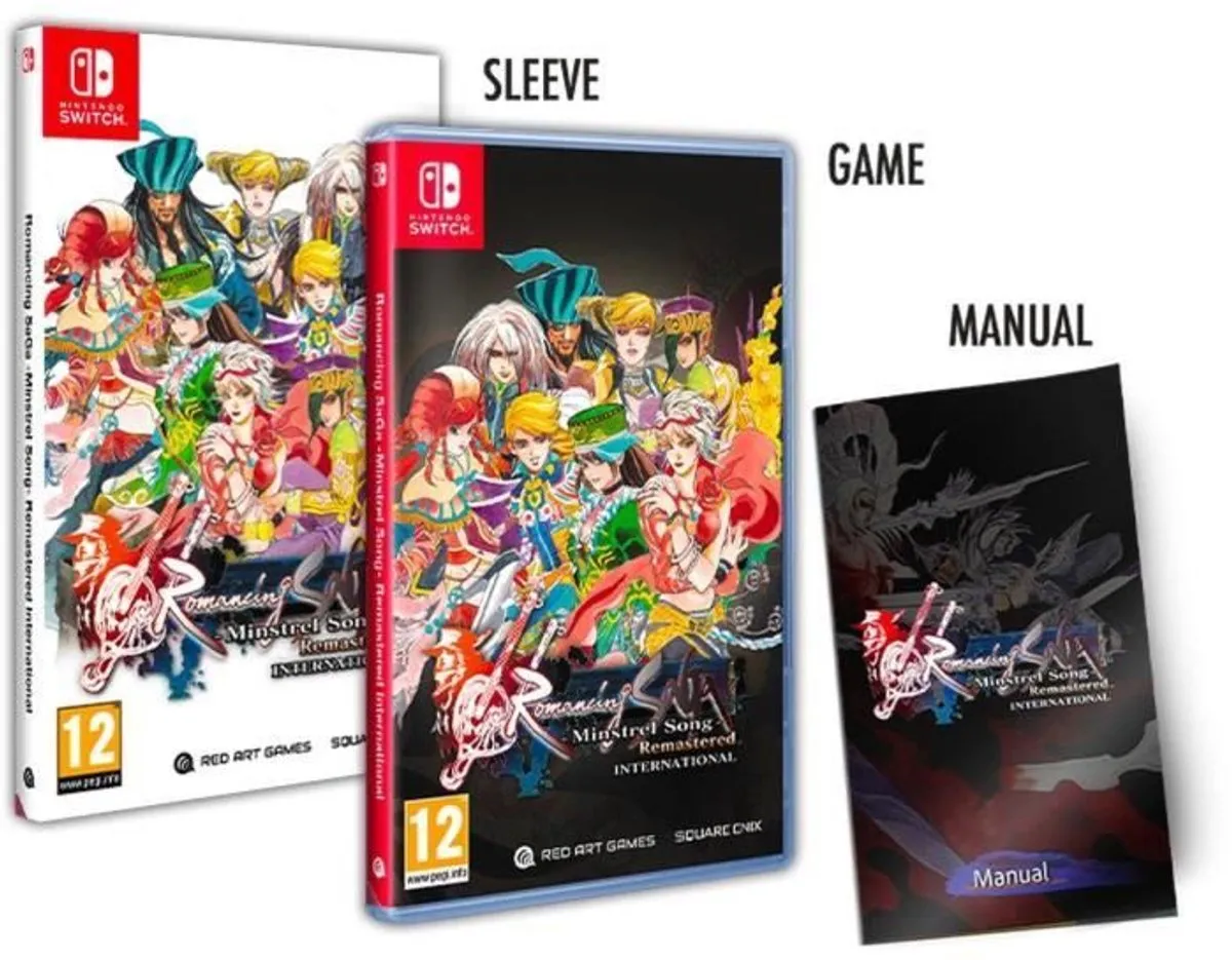 Square Enix Romancing SaGa Minstrel Song Remastered - Switch