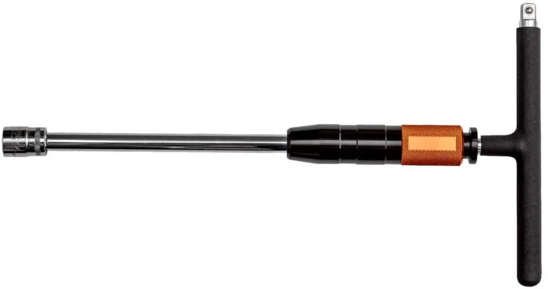 Bahco 1/4" T-sleutel met aluminium draaibare houder - Zilver